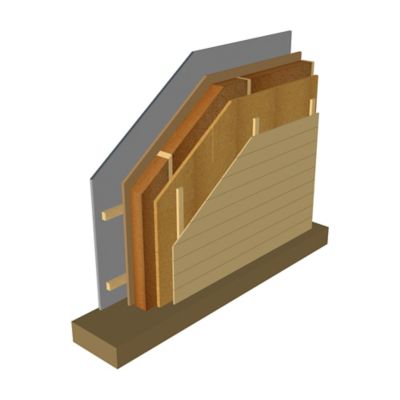 Panneau de fibre de bois Soprema 122 x 57,5 cm ep. 100 mm 2.6m²K/W (vendu par lot 4 panneaux)