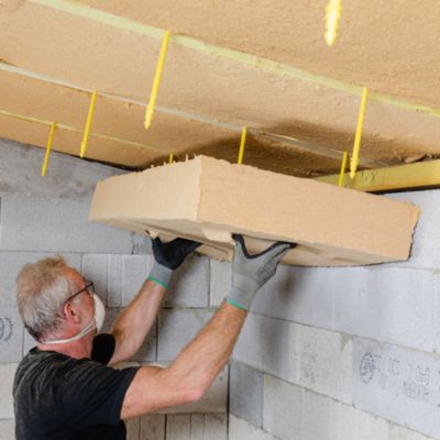 Panneau de fibre de bois Soprema 122 x 57,5 cm ep. 100 mm 2.6m²K/W (vendu par lot 4 panneaux)