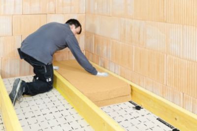 Panneau de fibre de bois Soprema 122 x 57,5 cm ép. 200 mm 5,25m²K/W (vendu par lot 2 panneaux)