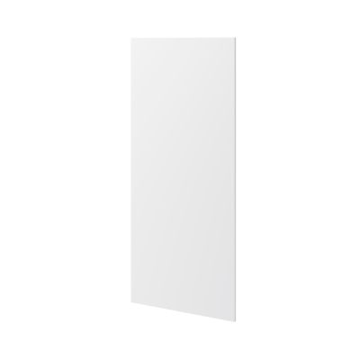 Panneau de finition 1/2 colonne GoodHome Artemisia blanc mouluré H. 135.1 cm x l. 57 cm x Ep. 18 mm