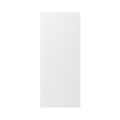 Panneau de finition 1/2 colonne GoodHome Artemisia blanc mouluré H. 135.1 cm x l. 57 cm x Ep. 18 mm