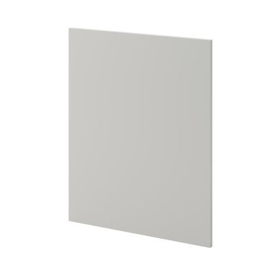 Panneau de finition bas côté droite Goodhome Garcinia ciment H. 72 cm x l. 57 cm x Ep. 18 mm