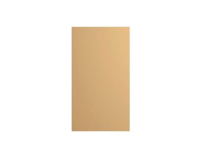Panneau de finition bas Palma doré H. 89 x l. 61 x Ep. 22 mm