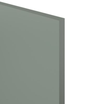 Panneau de finition haut Goodhome Ash vert sauge H. 79 cm x l. 35 cm x Ep. 16 mm