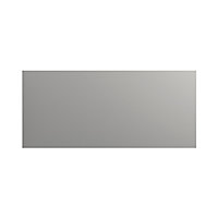 Panneau de finition îlot Goodhome Alisma gris laqué H. 89 cm x l. 200 cm x Ep. 18 mm