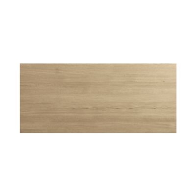 Panneau de finition îlot Goodhome Chia décor chêne clair H. 89 cm x l. 200 cm x Ep. 18 mm
