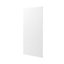 Panneau de finition îlot Goodhome Pasilla blanc H. 89 cm x l. 200 cm x Ep. 18 mm