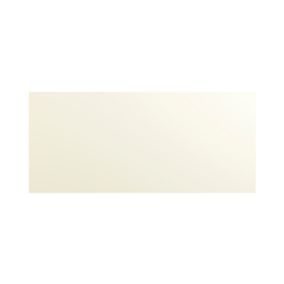 Panneau de finition îlot Goodhome Stevia crème H. 89 cm x l. 200 cm x Ep. 18 mm