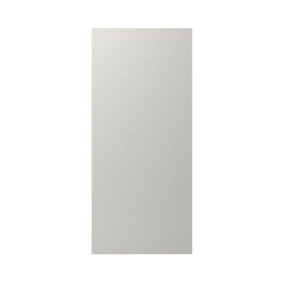 Panneau de finition îlot Goodhome Stevia gris mat H. 89 cm x l. 200 cm x Ép. 18mm