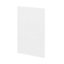 Panneau de fond pour caisson d'angle GoodHome Caraway Blanc H. 71.9 cm x l. 55.5 cm
