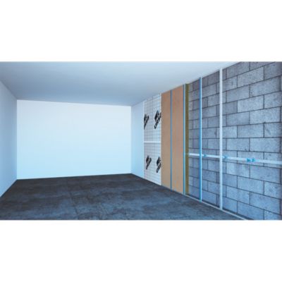 Panneau de laine de verre semi-rigide Ursa Serenity 1,35 x 0.6 m ép. 10 cm