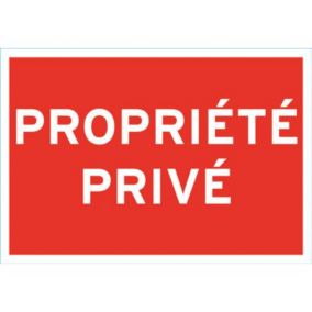 Panneau de signalisation "Propriété privée"