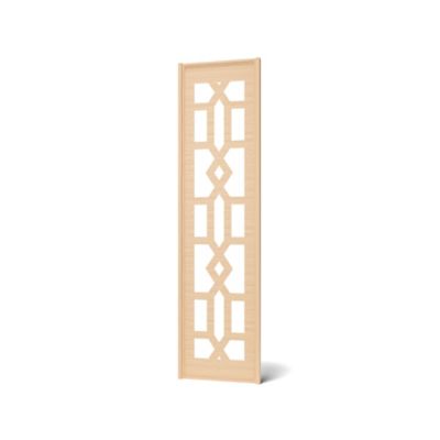 Panneau décoratif 4 pour pergola chêne clair H.225 x l.60 cm 4ALU