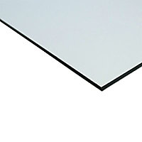 Panneau Dibond blanc 250 x 125 cm ép.3 mm