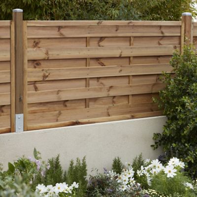  Panneau  droit bois  Blooma Arve marron 30 mm 180 x h 90 cm 
