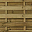 Panneau droit bois Blooma Hamme vert 45 mm 180 x h.180 cm