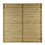 Panneau droit vénitien en bois L.180 x h.180 cm