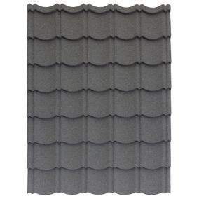 Panneau Easy-Tuile anthracite - 113,5 x 86 cm