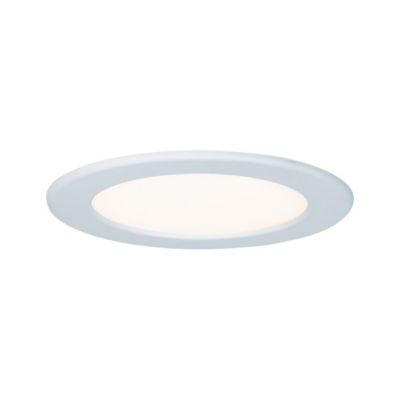 Panneau encastré LED IP44 rond 170 mm 11,1W 720lm 2700K Blanc