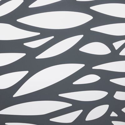 Panneau Feuilles Neva L.179 x H.88 cm aluminium anthracite