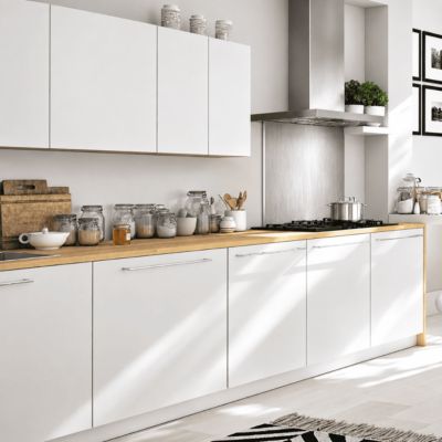 Panneau fond de hotte en aluminium brossé gris Nordlinger Pro 60 x 80 cm ép. 3 mm classé M1