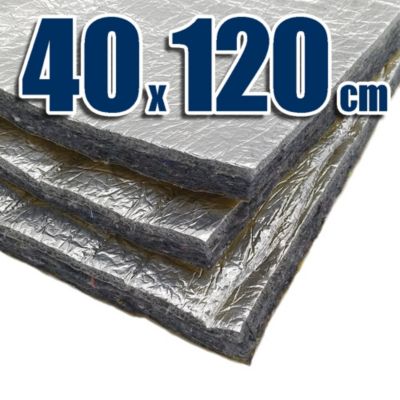 Panneau isolant acoustique spécial (40 cm x 120 cm) - Isolation acoustique et thermique pour maisons, bureaux, véhicules, caravane