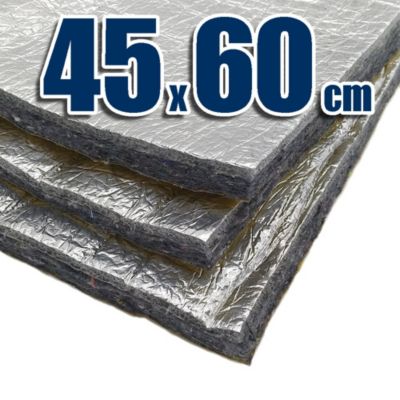 Panneau isolant acoustique spécial (45 cm x 60 cm) - Isolation acoustique et thermique pour maisons, bureaux, véhicules, caravanes