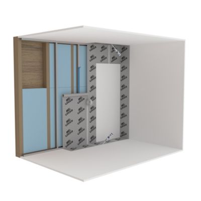 Panneau isolant textile recyclé semi-rigide Ursa Uptex L.125 x l.6 cm x ép.100 mm R.2,7 m² K/W