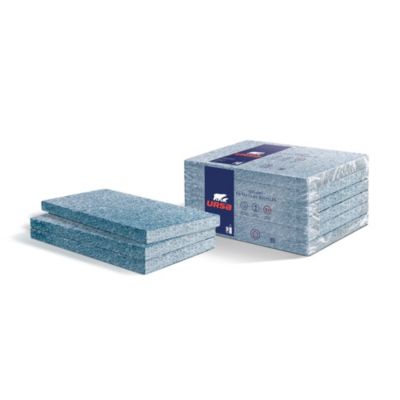 Panneau isolant textile recyclé semi-rigide Ursa Uptex L.125 x l.60 cm x ép.145 mm R.3,9 m² K/W