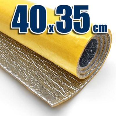 Panneau isolant thermique autocollant (40x35cm) - Facile à poser sans outils: fenêtres, portes, fourgons, camping-cars, compteurs