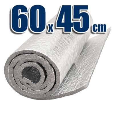 Panneau isolant thermiqueen mousse (60 x 45 cm) pour la chaleur et le froid. Polyvalent : caravanes, fourgons, maisons, bureaux...
