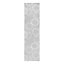 Panneau japonais Madeco Soleil blanc et gris l.45 x H.260 cm