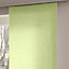 Panneau japonais paille tissé vert 60 x 300 cm