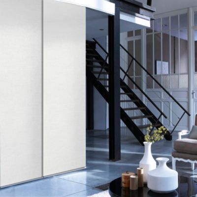 Panneau japonais tamisant blanc l.45 x H.260cm Madeco