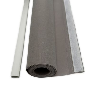 Panneau japonais uni gris l.45 x H.260 cm