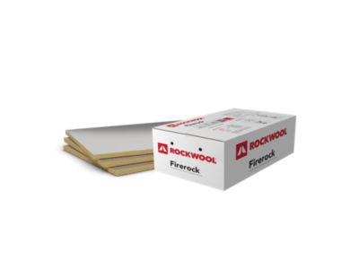 Panneau laine de roche Rockwool Firerock - 0,6 x 1 m ép.30 mm (vendu au panneau)