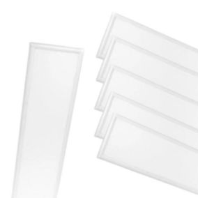 Panneau LED 120x30 29W Haut Rendement 137lm/W (Pack de 6) - Blanc Froid 6000K - 8000K - SILAMP