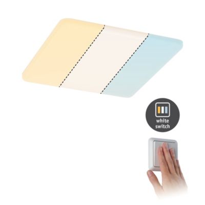 Paulmann 79957 - Panneau Encastré Veluna VariFit Moon200mmtune Zigbee 18w Blanc 230 V 79957 A88424
