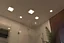 Panneau LED à encastrer Varifit Veluna 550lm 4,5w IP44 L.7,5 x l.7,5 cm blanc neutre Paulmann transparent