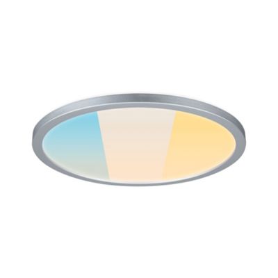 Panneau LED Atria Shine White Select IP44 rond 298 mm 14,8W 2250lm White Select Chrome mat