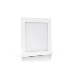 Panneau LED carré 120 x 120mm 6W 3000K blanc chaud ASLO