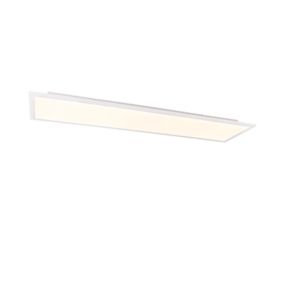 Panneau LED moderne en acier 120 cm avec LED dimmable en 4 étapes - Liv