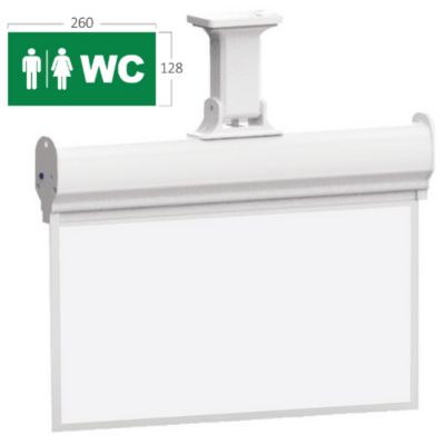 Panneau LED WC BRAYTRON - Blanc - 3W