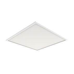 Panneau lumineux Jemison LED intégrée blanc neutre IP20 3600lm 36W L.60xl.60xH.0,83cm blanc GoodHome