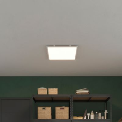 Panneau lumineux Jemison LED intégrée blanc neutre IP20 3600lm 36W L.60xl.60xH.0,83cm blanc GoodHome