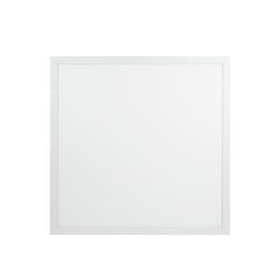 Panneau lumineux LED intégrée variation de blancs et de couleurs IP20 dimmable 4000lm 37W L.60xl.60xH.2cm blanc GoodHome