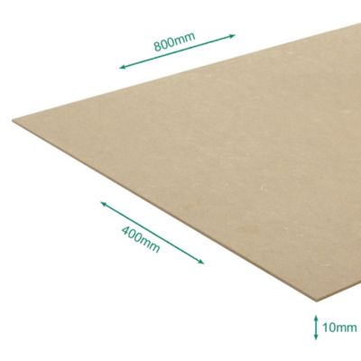 Panneau médium (mdf) 800 x 400 x 10 mm. - PEFC 70%