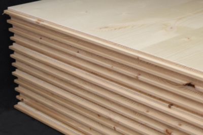 Panneau massif 3 plis épicéa 125 x 62,5 cm, ép.19mm
