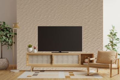 Panneau MDF effet Gouje 244 x 24 cm Ép.9mm vendu par 3 pièces