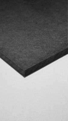 Panneau médium teinté dans la masse Forescolor noir 122 x 61 cm, ép.16 mm